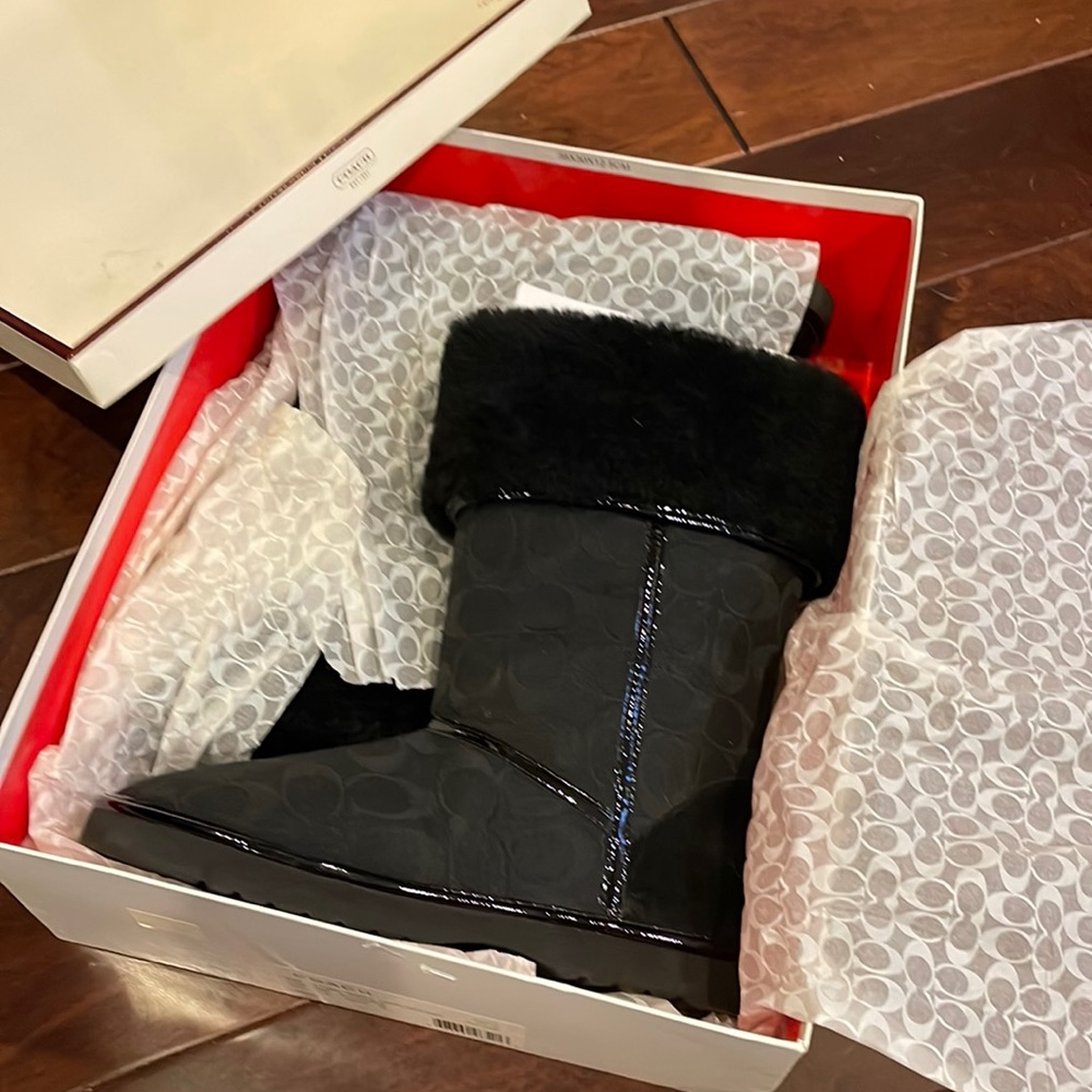 Coach winter boots